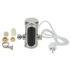 Kökskranar Instant vattenvärmare 3000W-3600W Instantan LED Display Tankless uppvärmning TAP Hög kvalitet