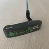 Clubes INSPIRADOS Golf BY LIMITED 989Pcs Putters Grama Verde Com Quatro Folhas Edição Limitada Taco de Golfe