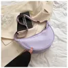 Avondtassen Nylon Vrouwelijke Messenger Bag Effen Kleur Trendy Dumpling Grote Capaciteit Crossbody Oksel Dames Eenvoudige Schouder