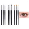 Makeup Brushes 1Pc Small Eyeshadow Brush Eye Corner Detail Eyelash Lift Highlighting Sleeper Eyeliner Pressed