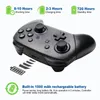 Bezprzewodowy Bluetooth GamePad dla Nintend Switch Pro JOYSTICK dla konsoli gry przełącznika z 6-osiowym uchwytem 240115