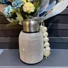 Tazze di diamanti full unisex in acciaio inossidabile pancia thermos tazza grassa diamante sportiva portatile coppa regalo per studenti