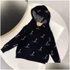 Pullover Kindermode Truien Jongens Meisjes Uni Baby Plevier Herfst Winter Sweatshirts Kinderen Houden Warm Brief Gedrukt Trui Jumper C Dhoie