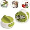 Portable Manual Can Opener Justerbar Anti Slip Kitchen Gadgets Easy Twist Release Open Jar Small Tools 231221