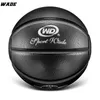 WADE 7 # cuir PU souple Original pour intérieur et extérieur ballon de basket-Ball adulte haute élasticité noir classique 231220