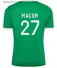 Fans Tops Tees 2023 2024 AS Saints-Etienne soccer Jerseys DIONY Maillot 23 24 home away green white ASSE ST KHAZRI AHOLOU BOUDEBOUZ Football Shirts