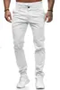 Automne hommes pantalons coton décontracté Stretch mâle pantalon longue droite haute qualité pantalon couleur unie randonnée en plein air 231220