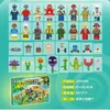 2020 Nuovo PVZ Plants Vs Zombies Colpito Gioco Giocattolo Giocattolo Action Figure Building Blocks Mattoni Brinquedos Giocattoli Per I Bambini C11152210