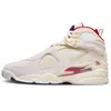 Jump man AJ8 Nike Retro Air Jordan8 aj8 shoes Homens de basquete masculino Sapatos de basquete 8s Jumpman 8 OG Original alternativo Doernbecher Playoff Three  【code ：L】