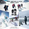 Zimowe rękawiczki grzewcze ekran dotykowy bawełniany ręcznie cieplej elektrycznych rękawiczek termicznych wodoodporne snowboardowe rowerowe rower moto na zewnątrz 231220