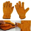 Gants de cyclisme en cuir de vache véritable, coupe-vent d'été, Sport de plein air, Moto de protection, Camp isolé, Guantes Moto