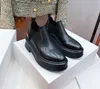 Automne et hiver Nouveau Martin Bottes courtes Fashion épaisse semelle rond