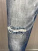SS24 D9897 Coolguy Man Jeans Microelástica possui uma decoração de bordado com zíper de alta qualidade Tag de couro pequeno EU44-EU54