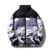 Parkas pour hommes, usure d'hiver personnalisée Mode Down Sublimated Design Fashion Black Men Puffer Puffer Jacket Oaeb