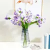 Decorative Flowers Artificial Flower Iris Butterfly Orchid Fake Display For Home Wedding Decoration Valentine's Day