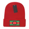 Gorro/Gorras de calavera Diseñador 2023 Otoño/Invierno Nueva moda Sombrero de punto Sombrero de vaca casual al aire libre Sombrero cálido y frío 8NZP