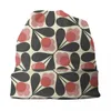 Berets Fuchsia Flower Orla Kiely Print Beanie Cap Winter Warm Bonnet Femme Strickmützen Street Outdoor Skullies Beanies Caps für Männer Frauen