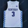 Kentucky Wildcats Basketball Jersey NCAA College Antonio Reeves Rob Dillingham Tre Mitchell Adou Thiero Edwards Wagner Sheppard Clarke Maxey Davis Fox Towns Mall