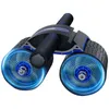 Ab Wheel Roller Rebote automático Rueda del vientre Silencio Rueda abdominal Ejercitador Músculos del brazo Culturismo Gimnasio en casa Equipo de ejercicios 231220