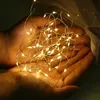 1PC 20 Luzes de cordas de fada LED, luzes de fadas operadas por bateria, iluminação de férias à prova d'água de arame de cobre, para concertos de Natal para festa de casamento em casa