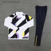 Fanów TOPS TEE 2023-2024 Real Madrids Tracksuit Set Training Stretch 23/24 MĘŻCZYZN I KURTĘ DZIECI RADAL CHANDAL FUTBOL Rozmiar 10-2xl