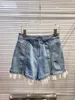 Work Dresses 23 Court Style Puffy Sleeve Top And Denim Skirt