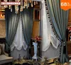 blackout thick solid Velvet Curtain Pure Color Luxury For BedRoom Black out luxurious Drapery door bead curtains beaded curtain 214540645