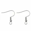 Crochet d'oreille en acier inoxydable 316L, 500 pièces, matériel de fabrication de boucles d'oreilles, bijoux d'oreille DIY, 2548