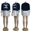 2024 Woolen Sweaters Women Casual Oversized Knitted Sweater 2024FW Dresses Warm Outerwear