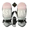 2324Ashram Japanese Ski Gloves Men's and Women's Single Board Double GTX Waterproof Warm Finger Hand Squeeze In Stock