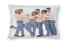 CushionDecorative Pillow Funny TV Show Friends Cushion täcker mjuk modern falldekor hem4020579