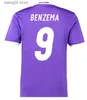 Fans toppar Tees 2016 2017 2018 Real Madrids Soccer Jerseys 16 17 18 Bale Benzema Modric Retro Football Shirts Vintage Isco Maillot Sergio Ramos Ronaldo Camiseta Long och