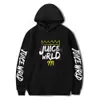 24ss Rapper Juice Wrld Hip hop print Hooded sweatshirt Women/Men Clothes Hoodies sweatshirt plus size 4xl