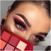 Cień Eye 9 Kolory Smokey Shimmer Matte Ckseshadow Paleta Nowa kremowa makijaż makijaż przyjęcia kosmetyki festiwal festiwal upuszczania dostawy zdrowie dhjfj