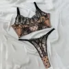 2023 Yeni Gelişler Dantel Çiçek Nakış Lingerie Set İnce Sutu Seti Sıcak Seksi Kız Panties Dantel İç Çamaşır