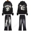 Hellstar Bluza Bluza męskie i damskie bluza z kapturem HellStars TrackSuits American Casual Loadspeaker Blushirts Pants Zestaw rozmiar S-XLSF2QSF2Q