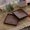 Table Mats 1PC Wooden Placemats Durable Heat ResistantTea Coffee Cup Pad Round Bowl Teapot Mat Insulation Tableware Mug Holder