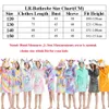 Winter Wolf Children's Bathrobe Clothing for Girls Kids Pajamas Unicorn Kigurumi Hooded Bath Robe Flannel Warm Bath Towels 231221