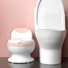 Training Toilet Seat Comfortable Backrest Cartoon Pots Portable Baby Pot For Children Potty Toilet Bedpan #WO 231221