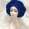 Turban Cap Size Big Size Mulheres Turbano Cap para Chapéus Africanos Gele Turbano Nigeriano Vendendo Auto Gele 231220