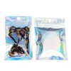 6 * 10 cm Sacs d'emballage Hologram, 100pcs Clear Cleary Candy Packaging Sacs, petit emballage cadeau avec Wolhr de haute qualité