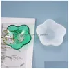 Molds Flower Dish Resin Mold Plate Jewelry Storage Molds Trinket Tray Diy Craft Mod Drop Delivery Jewelry Jewelry Tools Equip Dhgarden Dhrth