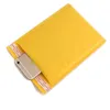 100 pcs yellow bubble Mailers bags Gold kraft paper envelope bag proof new express packaging Xoivt