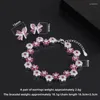 Necklace Earrings Set SUYU Fashionable And Exquisite Design Flower Bracelet Elegant Versatile Bow Tie Earstuds