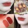 Lip Gloss 1/2PCS Matte Lipstick Not Easy To Remove Makeup Cosmetic Waterproof Non-stick Cup Multicolor