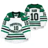 カスタムホッケージャージ7 T. J. Oshie North Dakota Fighting Hawks College Hockey Jersey Shane Pinto Cole Smith Adam Scheel Gavin Hain Matt Kie