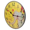 Relógios de parede Relógio Vintage Sun Movimento Relógio Pendurado Ornamento Número de Casa para Escritório Pingente