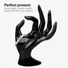 Decorative Plates Ring Display Stand Universal Rack Convenient Non-slip Creative OK Finger Jewelry Shop