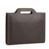 sbirds Thick Leather Black Briefcase For Men Male Busienss Document Bag A4 size Handbag Slim men's messenger bag 231220
