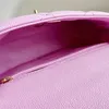 10a Retro Mirror Quality Designer Flap Bag 24cm Calfskin Chain Bag Luxury Shoulder Bag With Box C32